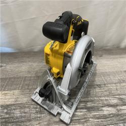 AS-IS DEWALT 20V MAX Cordless Brushless 6-1/2 in. Sidewinder Style Circular Saw (Tool Only)
