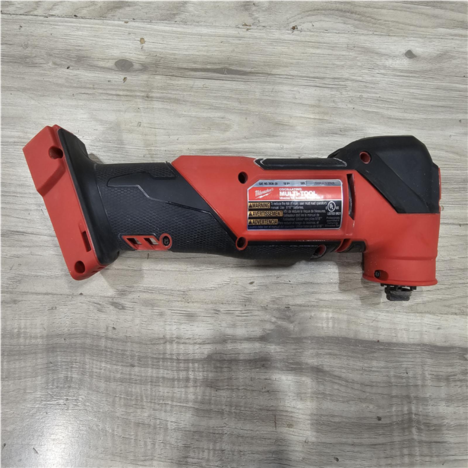 AS-IS Milwaukee FUEL 18V Lithium-Ion Cordless Brushless Oscillating Multi-Tool (Tool-Only)