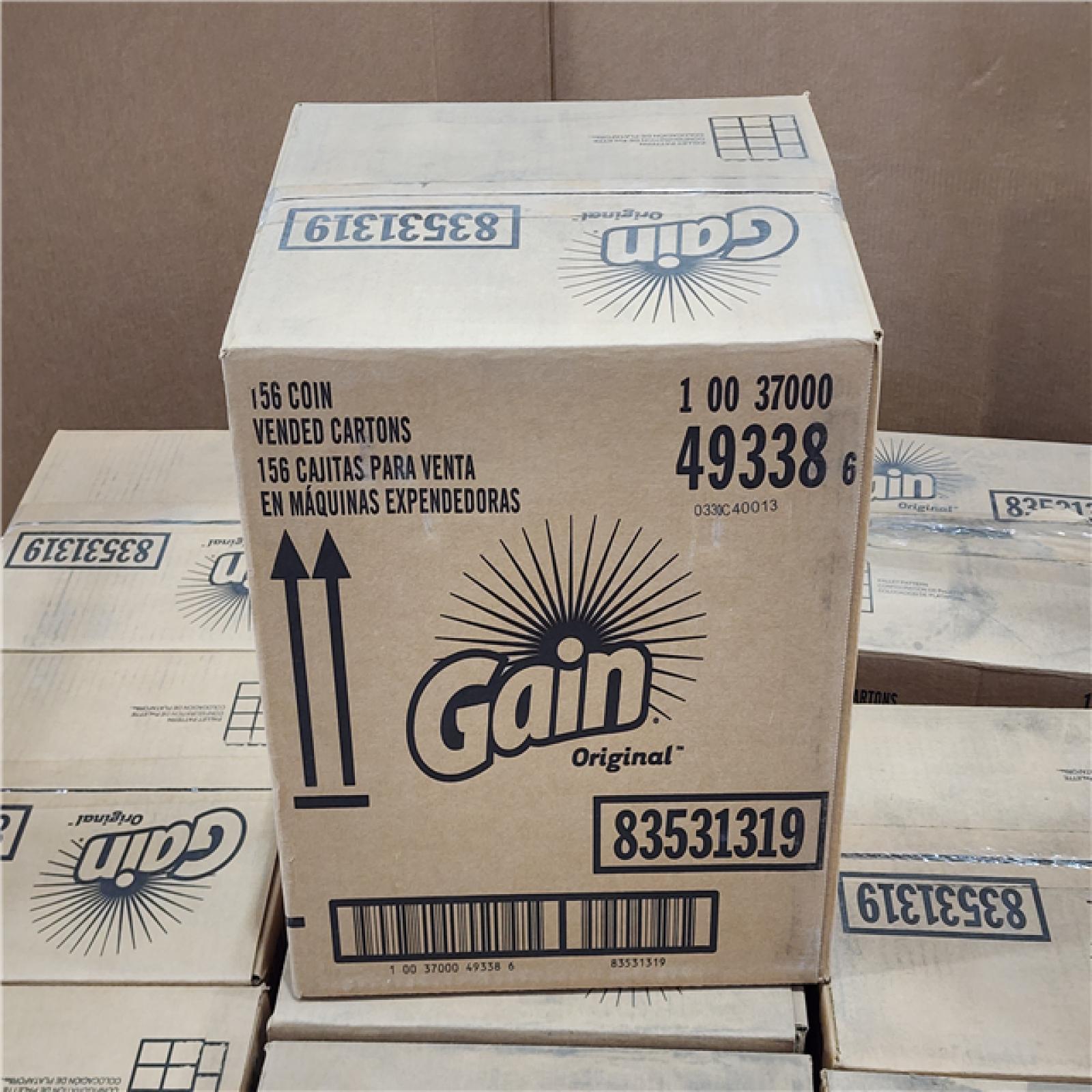 HOUSTON LOCATION - AS-IS GAIN ORIGINAL VENDED CARTONS QTY - 10