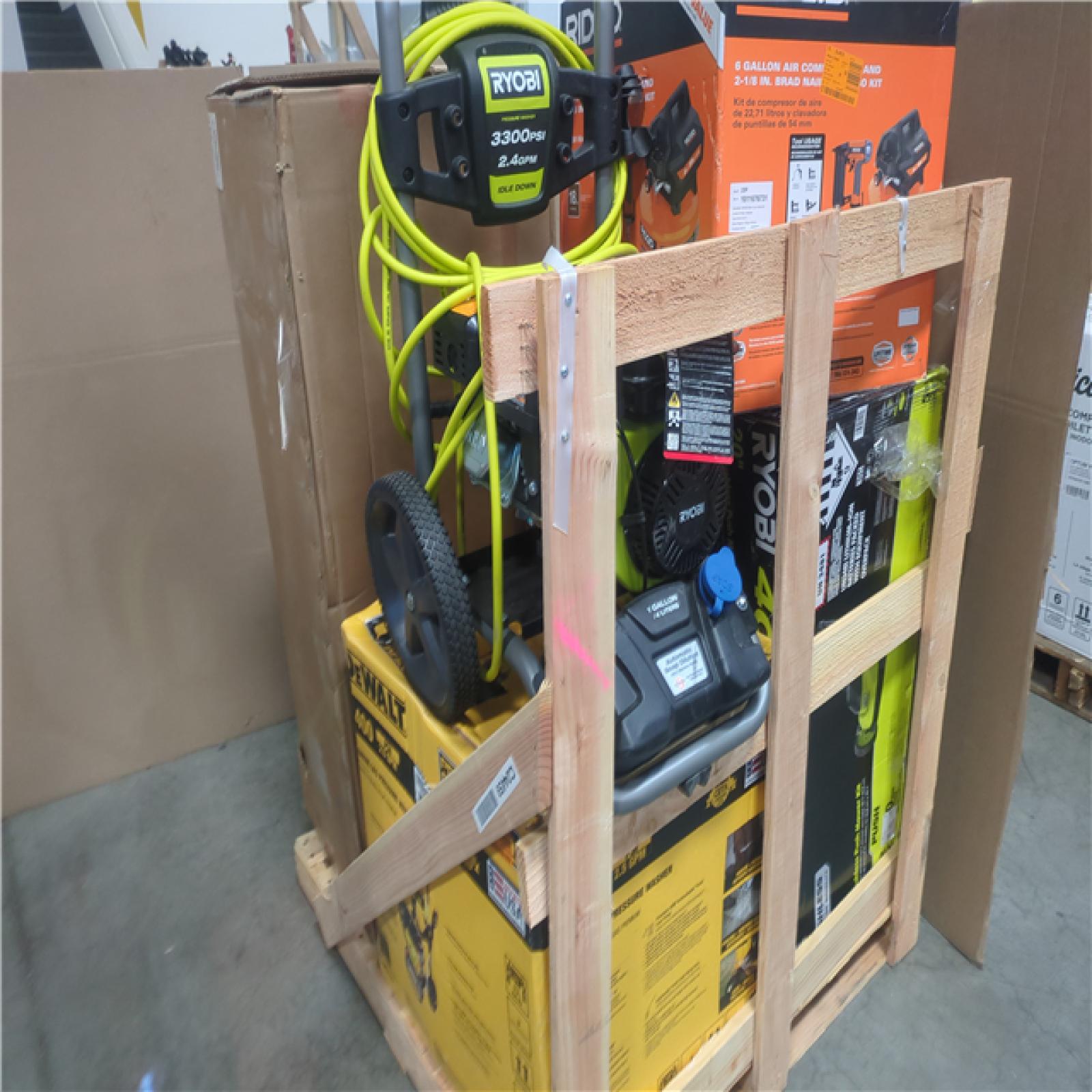 CALIFORNIA AS-IS OUTDOOR POWER EQUIPMENT