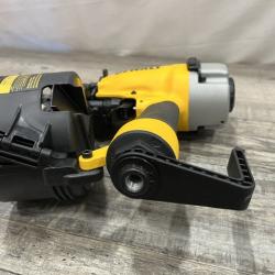 AS-IS DEWALT Pneumatic 15-Degree Coil Corded Siding Nailer