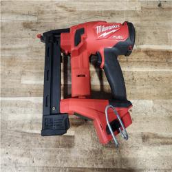 HOUSTON LOCATION - AS - IS Milwaukee FUEL 18-Volt Lithium-Ion Brushless Cordless 18-Gauge 1/4 in. Narrow Crown Stapler (Tool-Only)