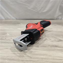 AS-IS Milwaukee 2420-21 12V 1.5Ah Cordless Straight Handle Reciprocating Saw Kit