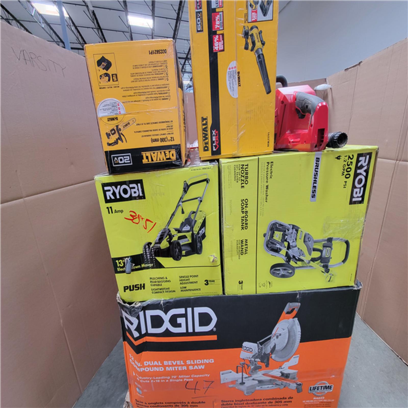 CALIFORNIA AS-IS TOOL PALLET