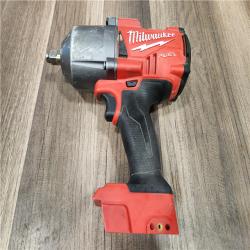 AS-IS  Milwaukee M18 FUEL 18V Lithium-Ion Brushless Cordless 1/2 in. Impact Wrench with Friction Ring (Tool-Only)