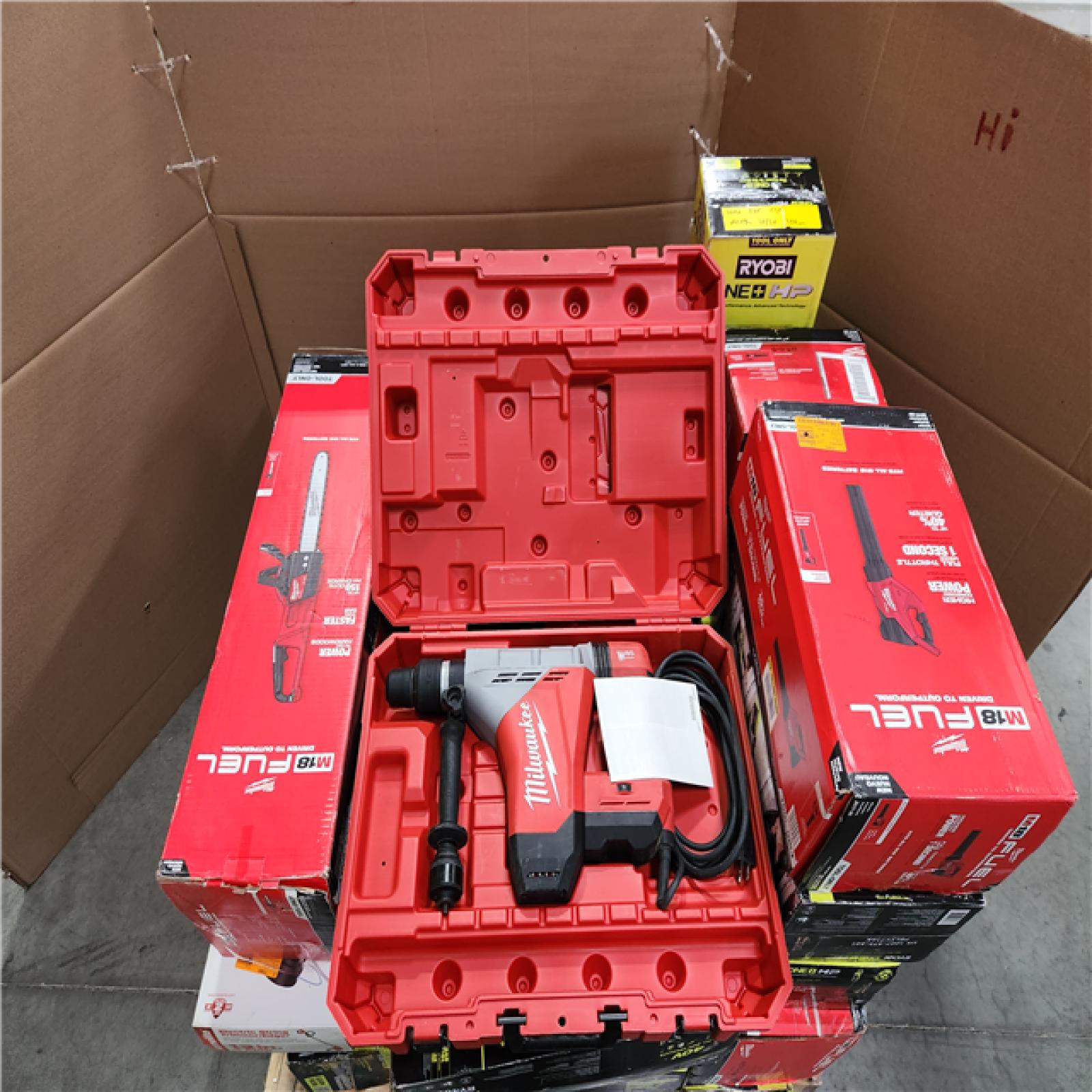 CALIFORNIA AS-IS TOOL PALLET