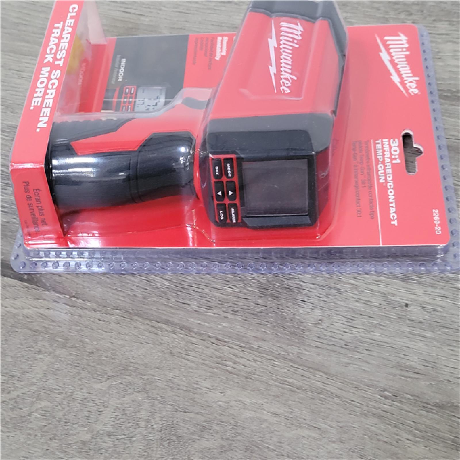 California NEW Milwaukee 30;1 Infrared/Contact Temp Gun