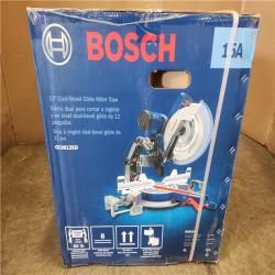Phoenix NEW Bosch 15 Amp 12 in. Corded Dual-Bevel Sliding Glide Miter Saw with 60 Tooth Saw Blade SEALED