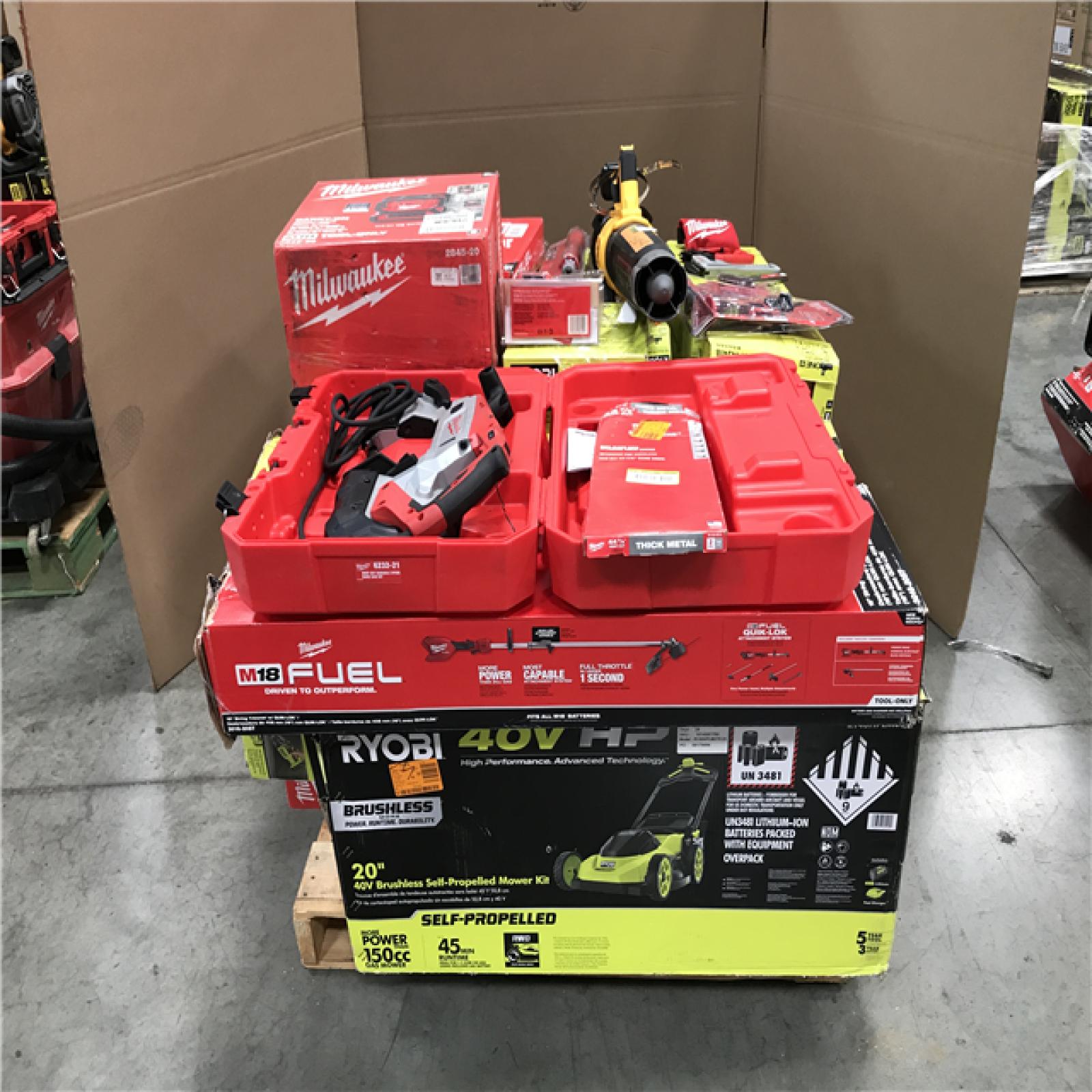 CALIFORNIA AS-IS TOOL PALLET