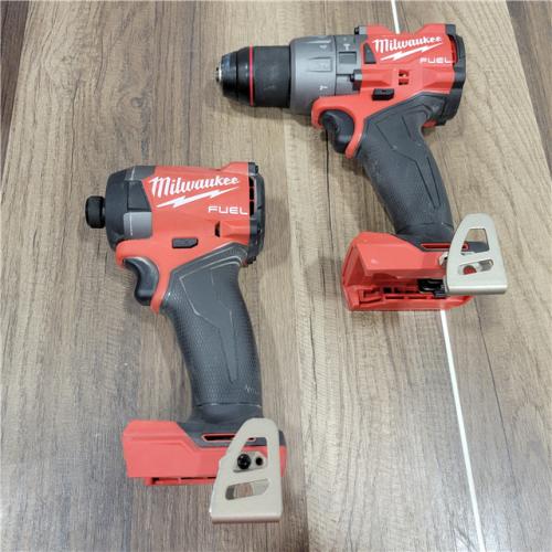 MILWAUKEE M18 FUEL 18V Lithium-Ion Brushless Cordless Hammer Drill and Impact Driver Combo Kit (2-Tool)