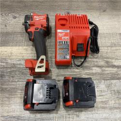 AS-IS Milwaukee FUEL 18V Lithium-Ion Brushless Cordless 3/8 in. Compact Impact Wrench Kit