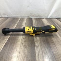 AS-IS DEWALT ATOMIC 20V MAX 3/8 in. Extended Reach Cordless Ratchet (Tool Only)