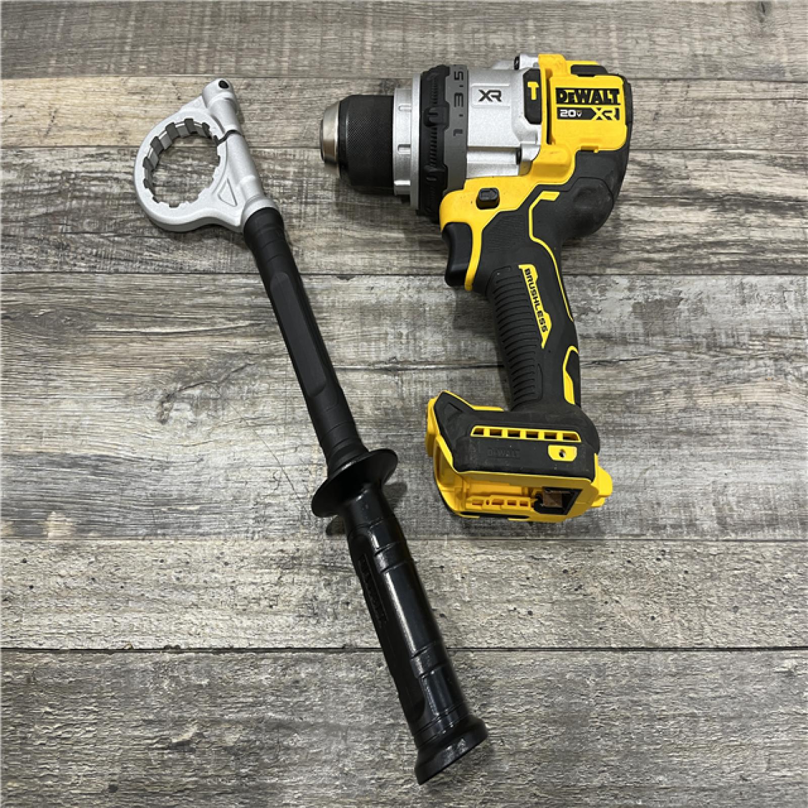 AS-IS DEWALT 20V MAX Brushless Cordless 1/2 3-Speed Hammer Drill (Tool-Only)