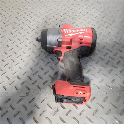 HOUSTON Location-AS-IS-Milwaukee 2967-20 18V M18 FUEL Brushless Cordless 1/2 High Torque Wrench W/ Friction Ring (Bare Tool) APPEARS IN GOOD Condition
