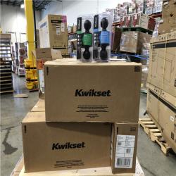 DALLAS LOCATION- NEW!- KWIKSET MIXED PALLET (90 UNITS)