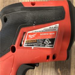 AS-IS Milwaukee  FUEL 18V Lithium-Ion Brushless Cordless Drywall Screw Gun (Tool-Only)