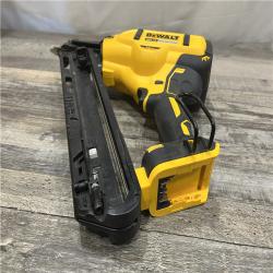 AS-IS DEWALT Cordless 20V MAX XR Angled Finish Nailer (Tool Only)