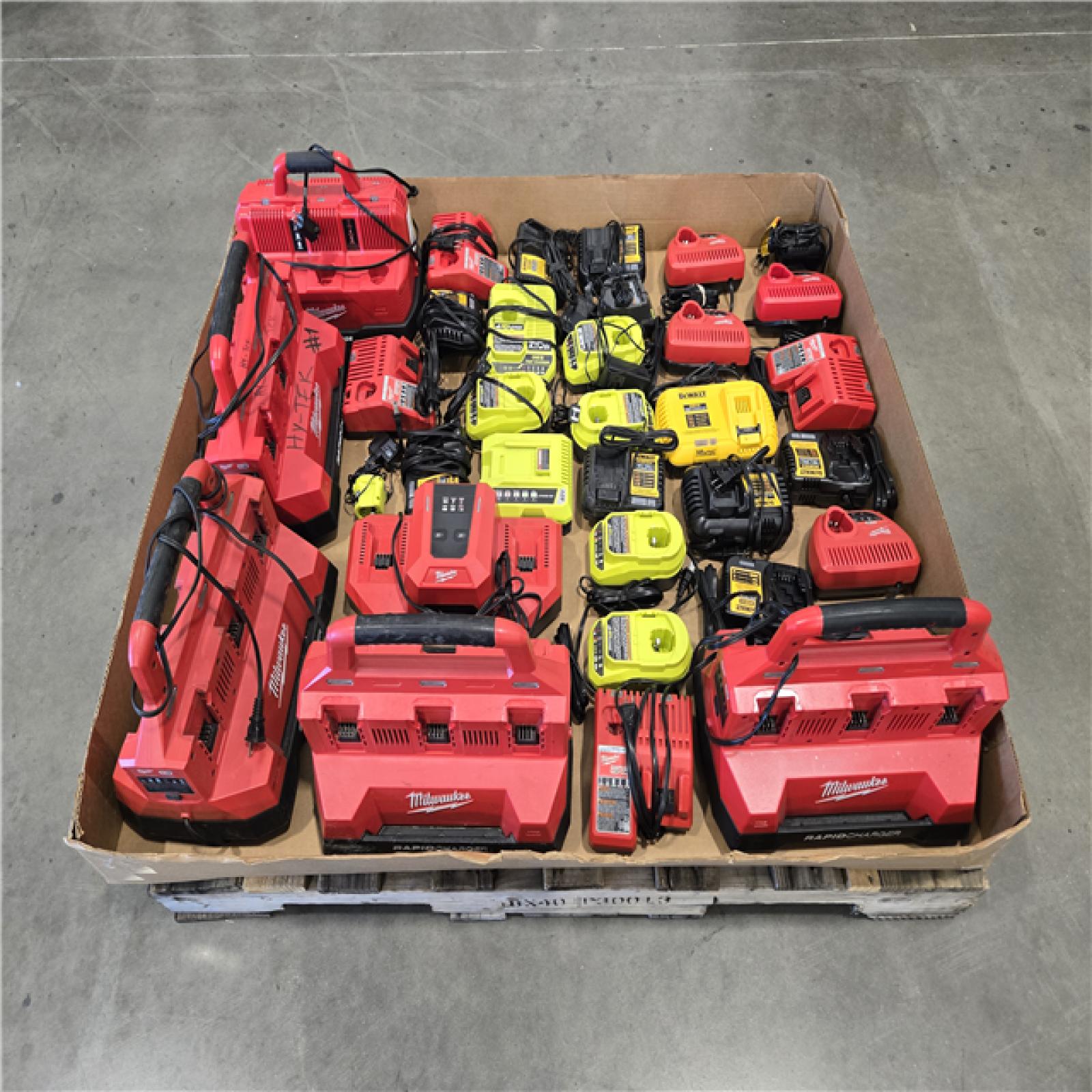 DALLAS LOCATION- AS-IS CHARGER PALLET