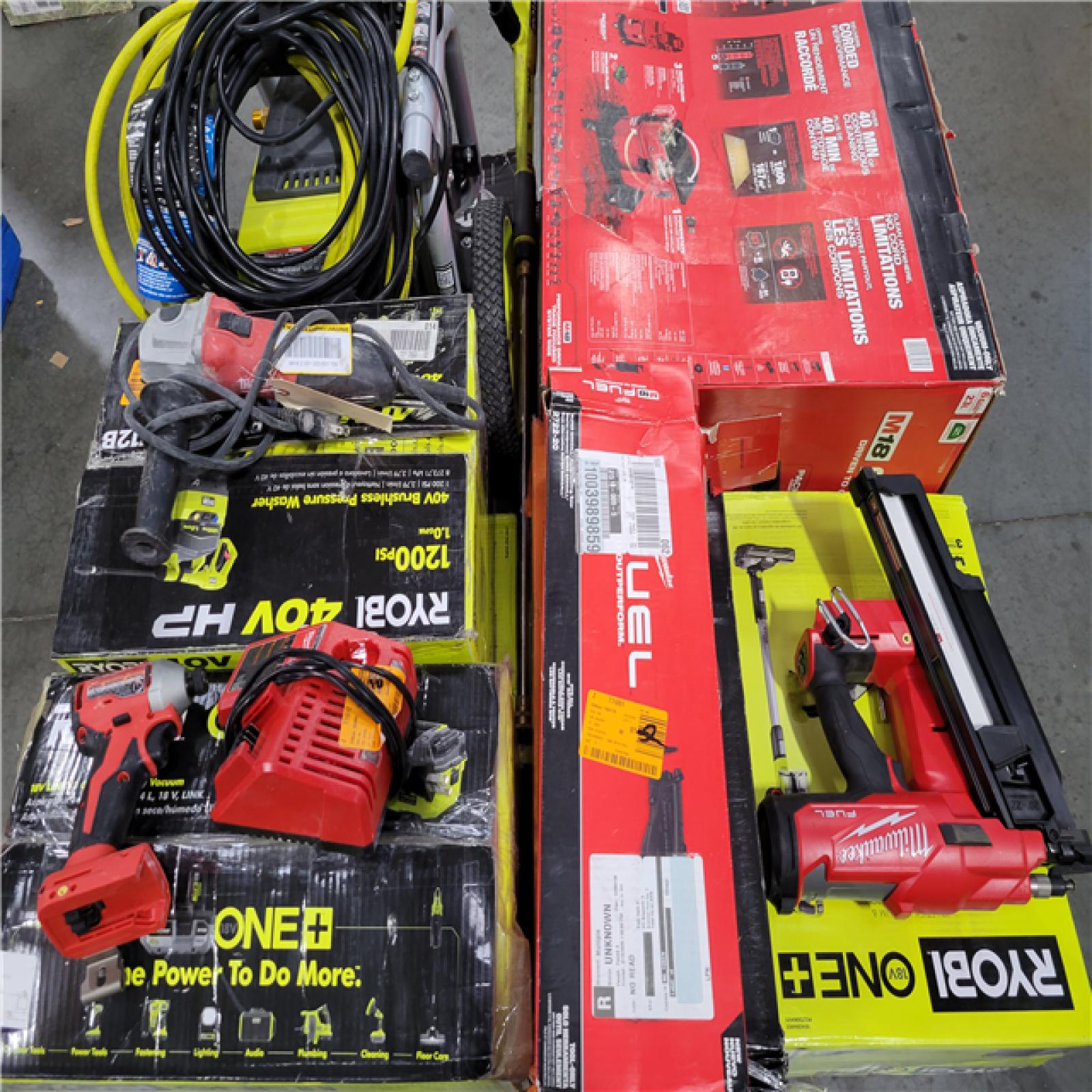 CALIFORNIA AS-IS TOOL PALLET