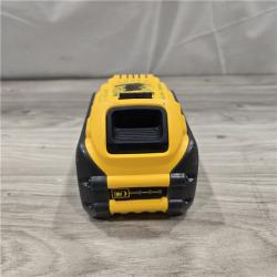 AS-IS DEWALT FLEXVOLT 20V/60V MAX 6.0Ah Battery Pack with 6 Amp Output Charger Kit