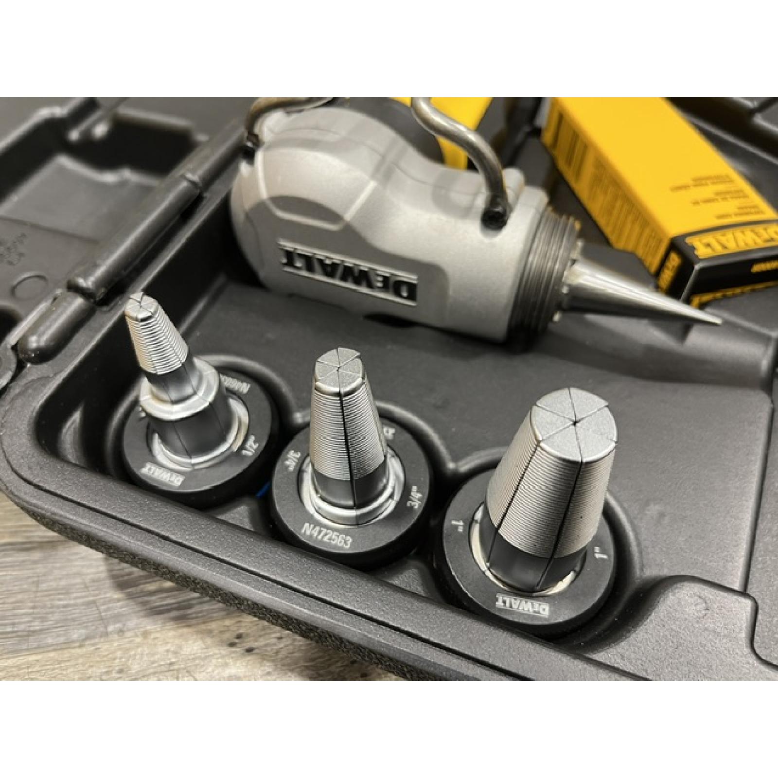 AS-IS DEWALT 20V MAX Cordless 1 in. PEX Expansion Tool Kit