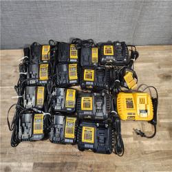 HOUSTON LOCATION - AS-IS DEWALT BATTERY CHARGER PACK QTY - 15