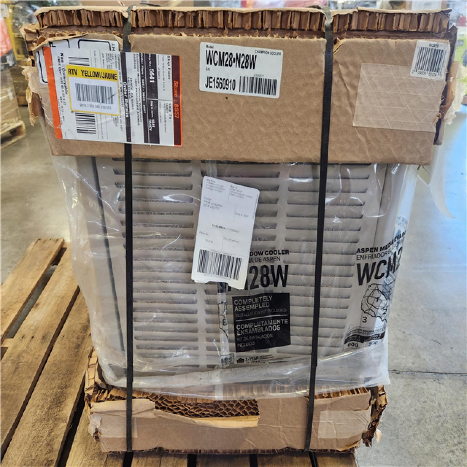 Phoenix NEW Champion Cooler 2800 CFM 2-Speed Window Evaporative Cooler for 600 sq. ft. (with Motor)