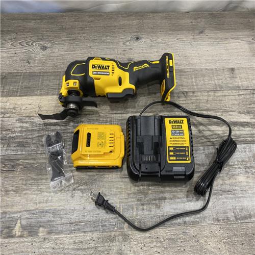 AS-IS DEWALT ATOMIC 20V MAX Cordless Brushless Oscillating Multi Tool Kit
