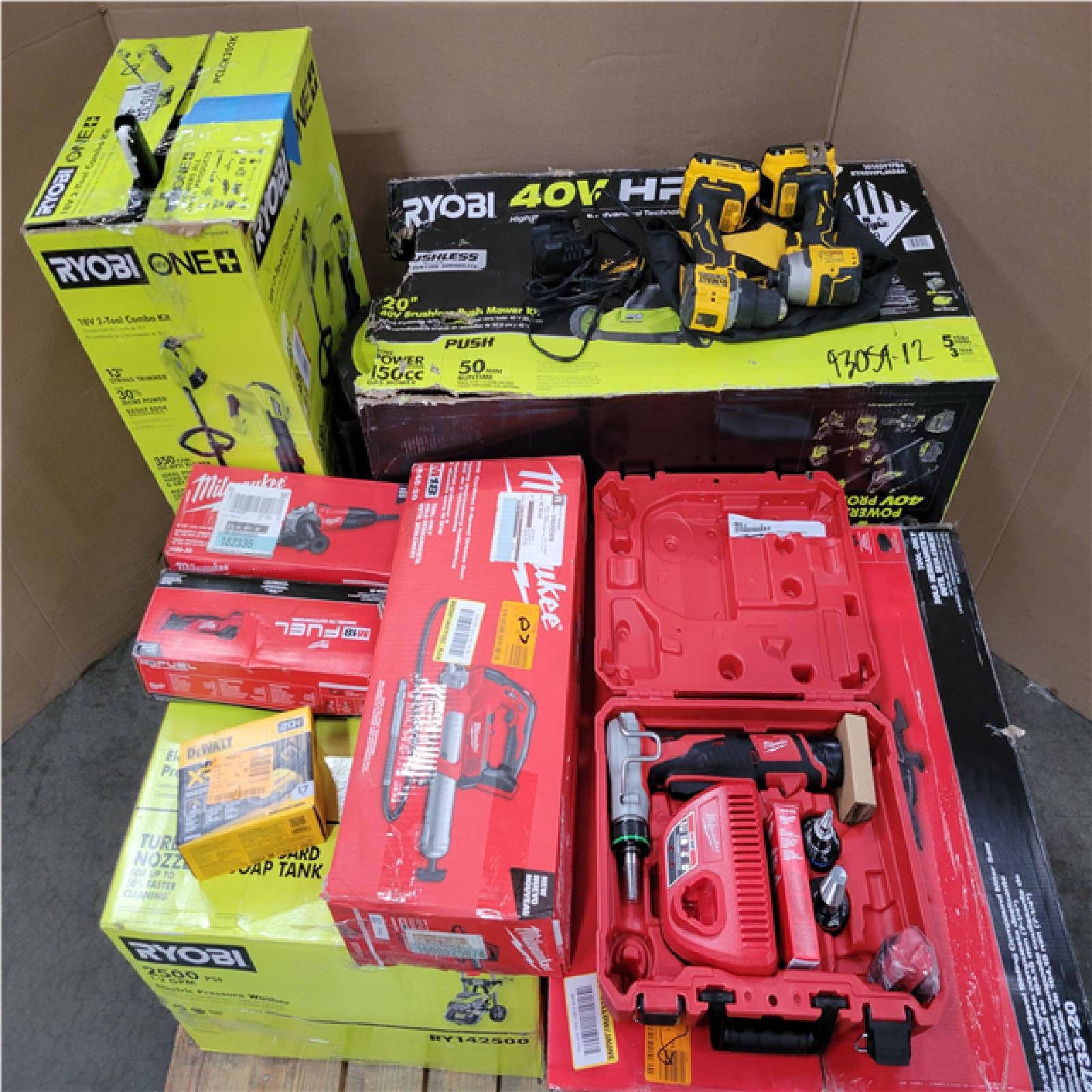 CALIFORNIA AS-IS TOOL PALLET