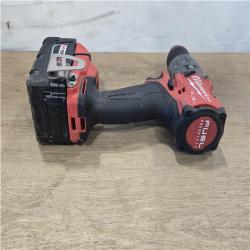 AS-IS Milwaukee FUEL 18V Lithium-Ion Brushless Cordless Hammer Drill and Impact Driver Combo Kit