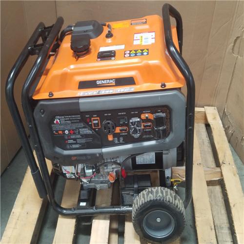 CALIFORNIA AS-IS GENERAC PORTABLE GENERATOR