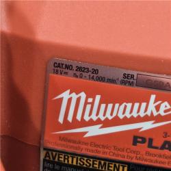 AS-IS Milwaukee M18 18-Volt Lithium-Ion Cordless 3-1/4 in. Planer (Tool-Only)