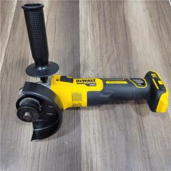 AS-IS DeWalt DCG405B 20V Max XR 4.5-Inch Slide Switch Small Angle Grinder (Tool Only)