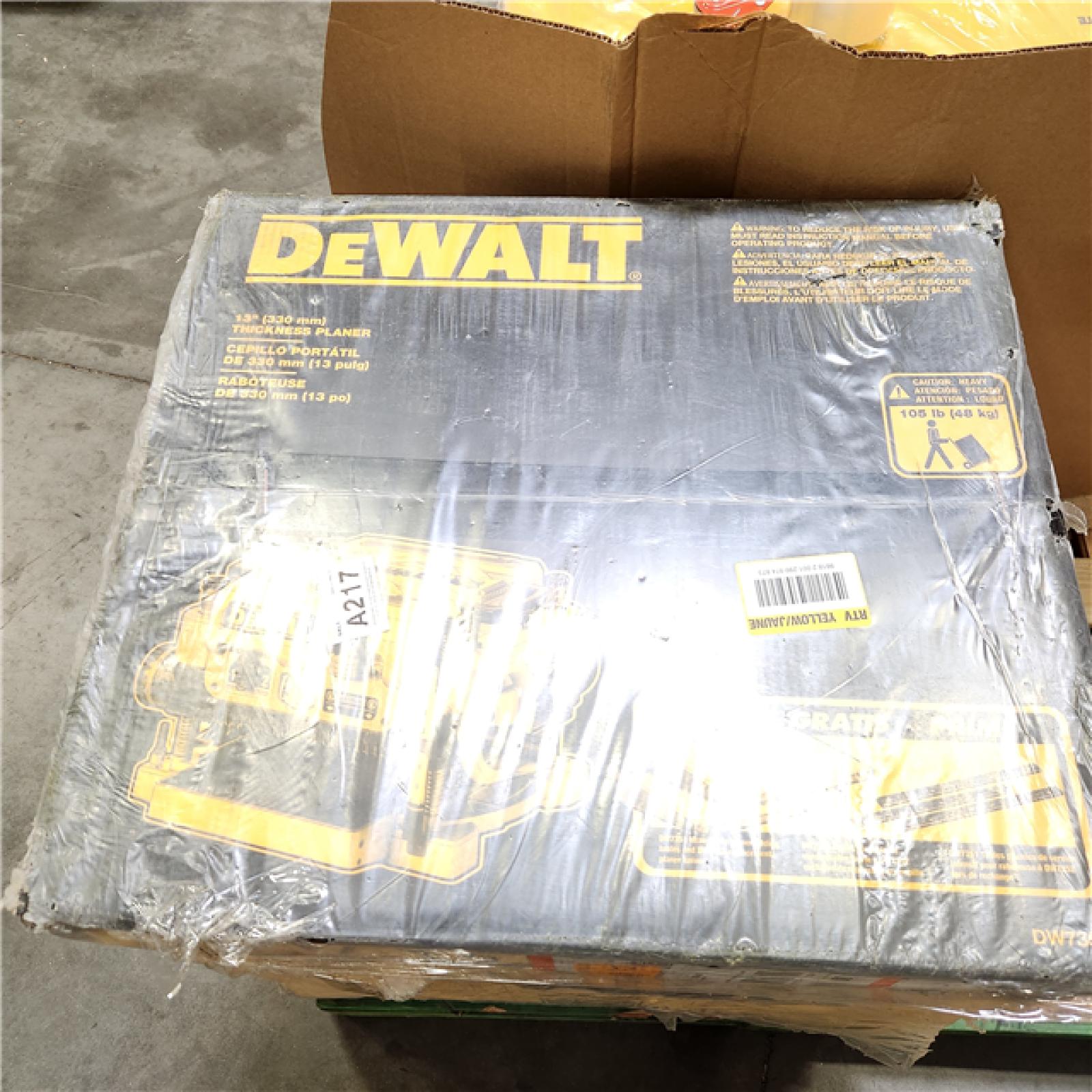 NEW- DEWALT 15 Amp Corded 13 in. Heavy-Duty 2-Speed Bench Planer