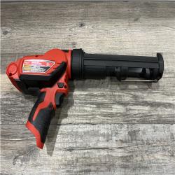 AS-IS Milwaukee 12V Lithium-Ion Cordless 10 oz. Adhesive and Caulk Gun (Tool-Only)