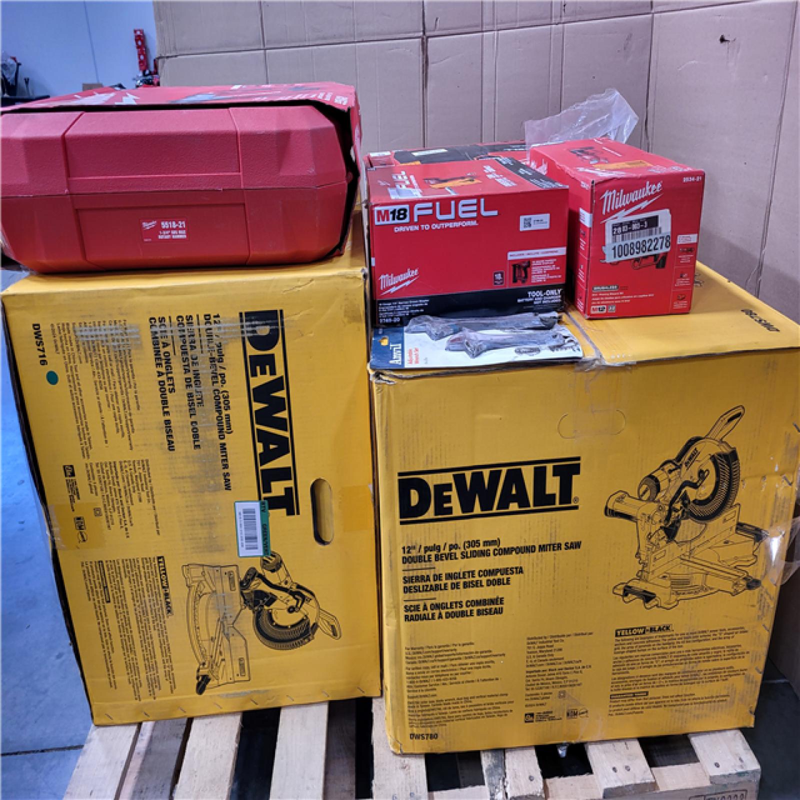 CALIFORNIA AS-IS TOOL PALLET