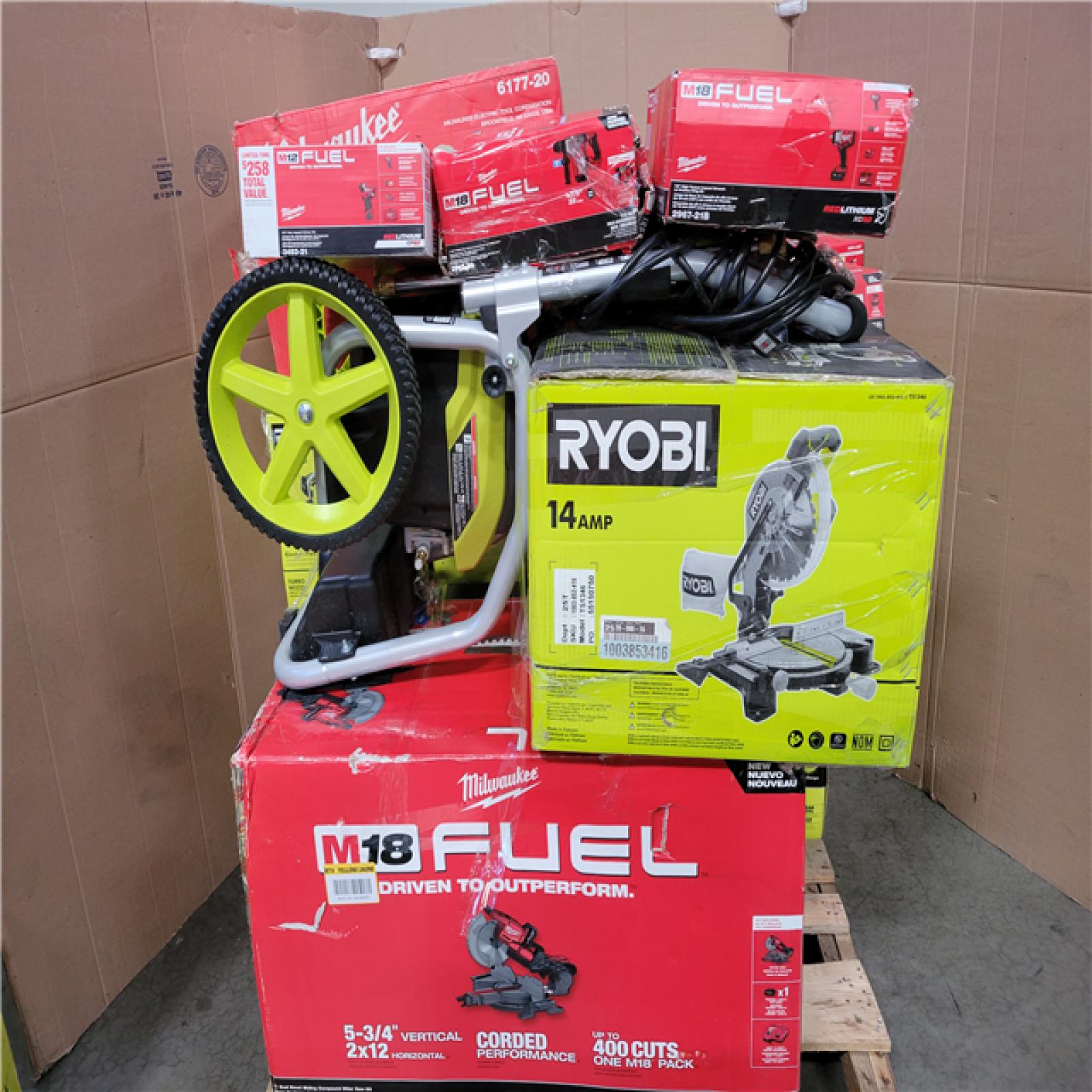 CALIFORNIA AS-IS TOOL PALLET