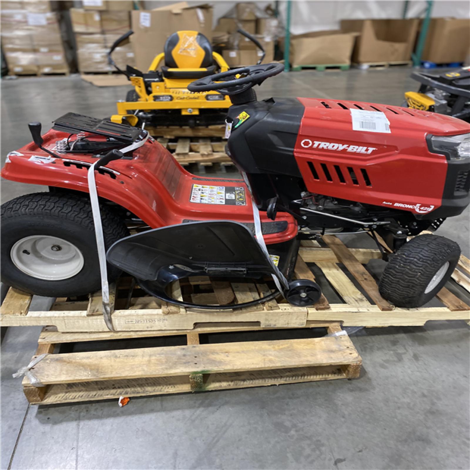 Dallas Location - As-Is Bronco 42I Riding Lawn Mower