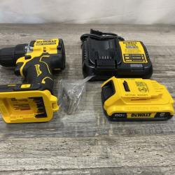 AS-IS DEWALT Atomic 20V Lithium-Ion Cordless Compact 1/2 in. Drill/Driver Kit