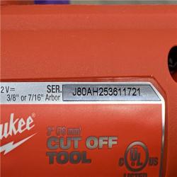 AS-IS Milwaukee FUEL 12V Lithium-Ion Brushless Cordless 3 in. Cut Off Saw (Tool-Only)