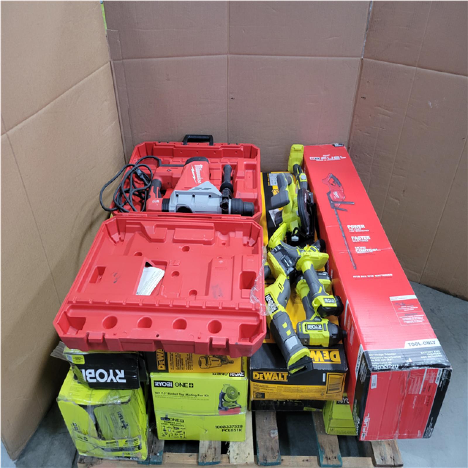 CALIFORNIA AS-IS TOOL PALLET