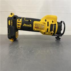 AS-IS - DEWALT XR 20V Lithium-Ion Cordless Rotary Drywall Cut-Out Tool