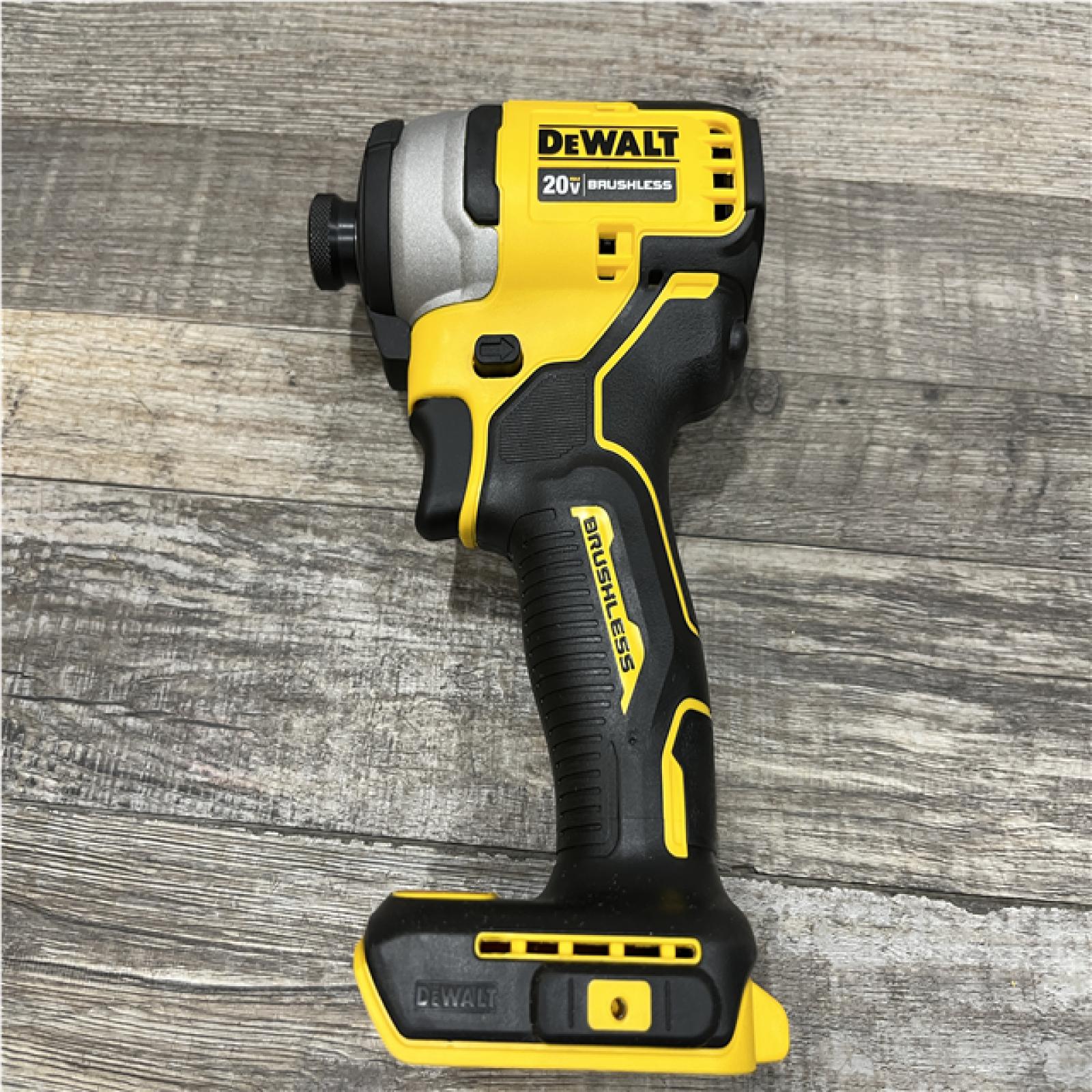 AS-IS DEWALT Atomic 20V Max Lithium-Ion Brushless Cordless Compact 1/4 in. Impact Driver Kit
