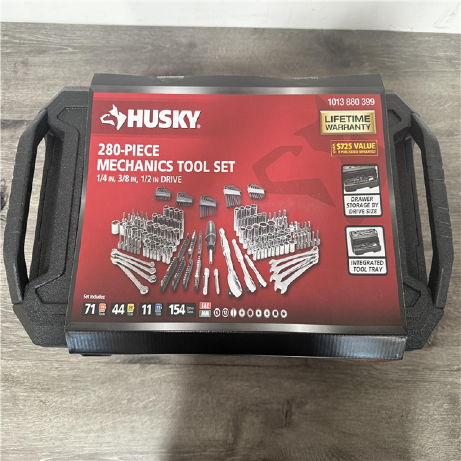CALIFORNIA LIKE NEW HUSKY 280 PIECE MECHANICS TOOLSET
