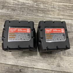 AS-IS Milwaukee 18-Volt Lithium-Ion XC Starter Kit with Two 5.0Ah Batteries and Charger