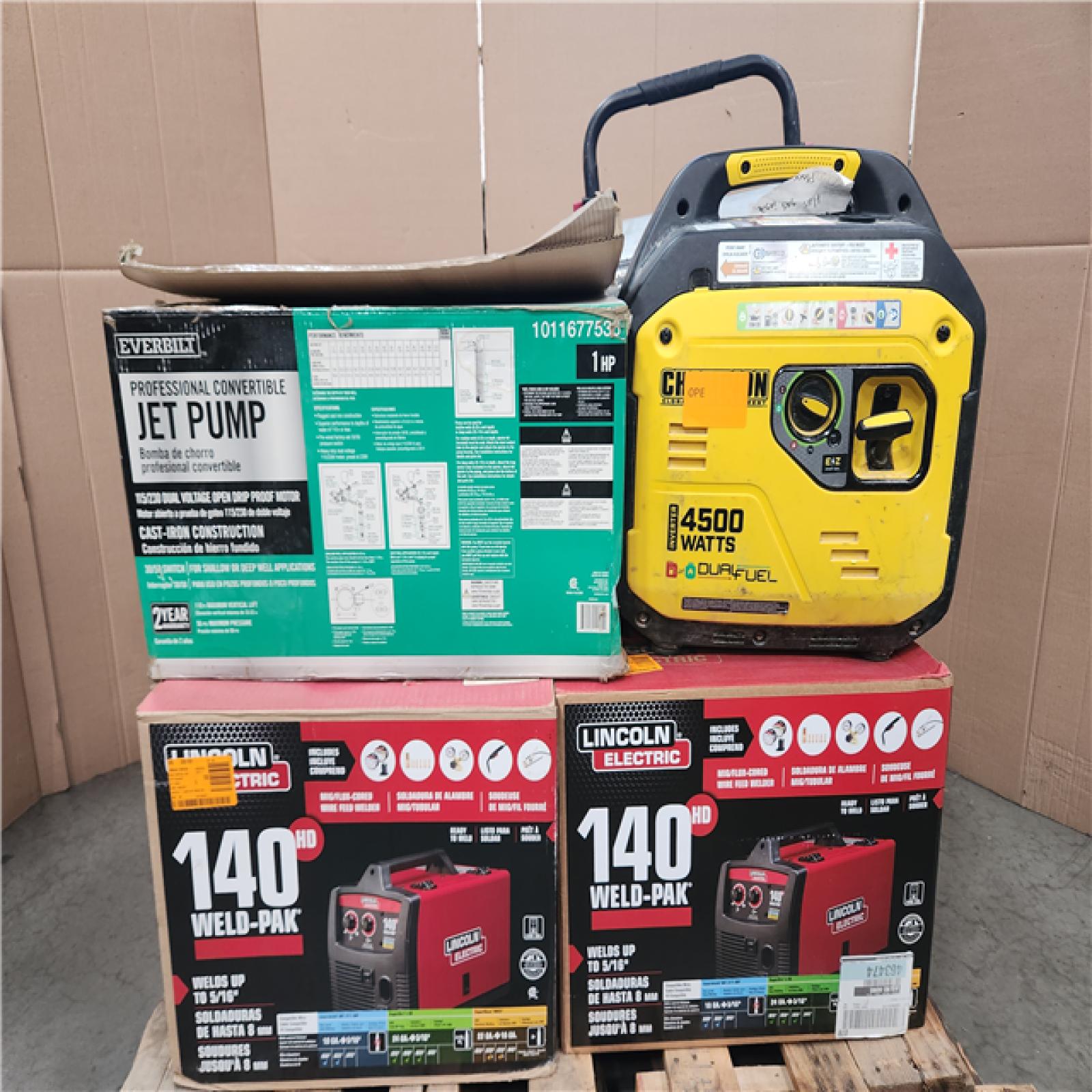 CALIFORNIA AS-IS OUTDOOR POWER EQUIPMENT
