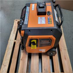 CALIFORNIA AS-IS GENERAC 5200 PEAK WATT/3900 RUNNING WATTS DUAL FUEL INVERTER GENERATOR W/ PUSH TO START