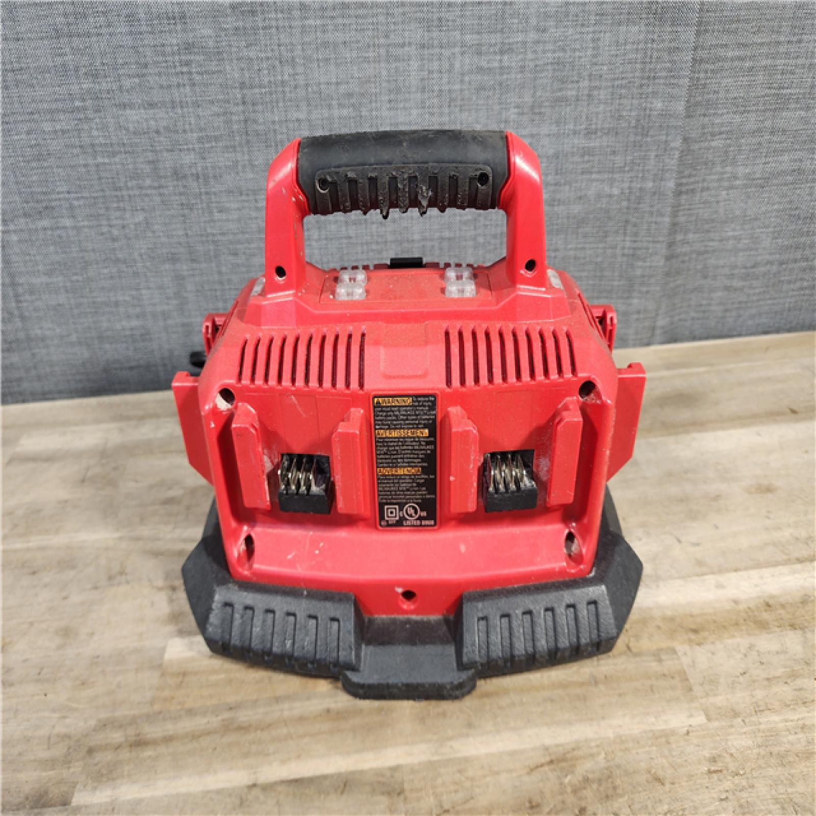 HOUSTON LOCATION - AS-IS (2) Milwaukee 48-59-1806 M18 Six Pack Sequential Charger
