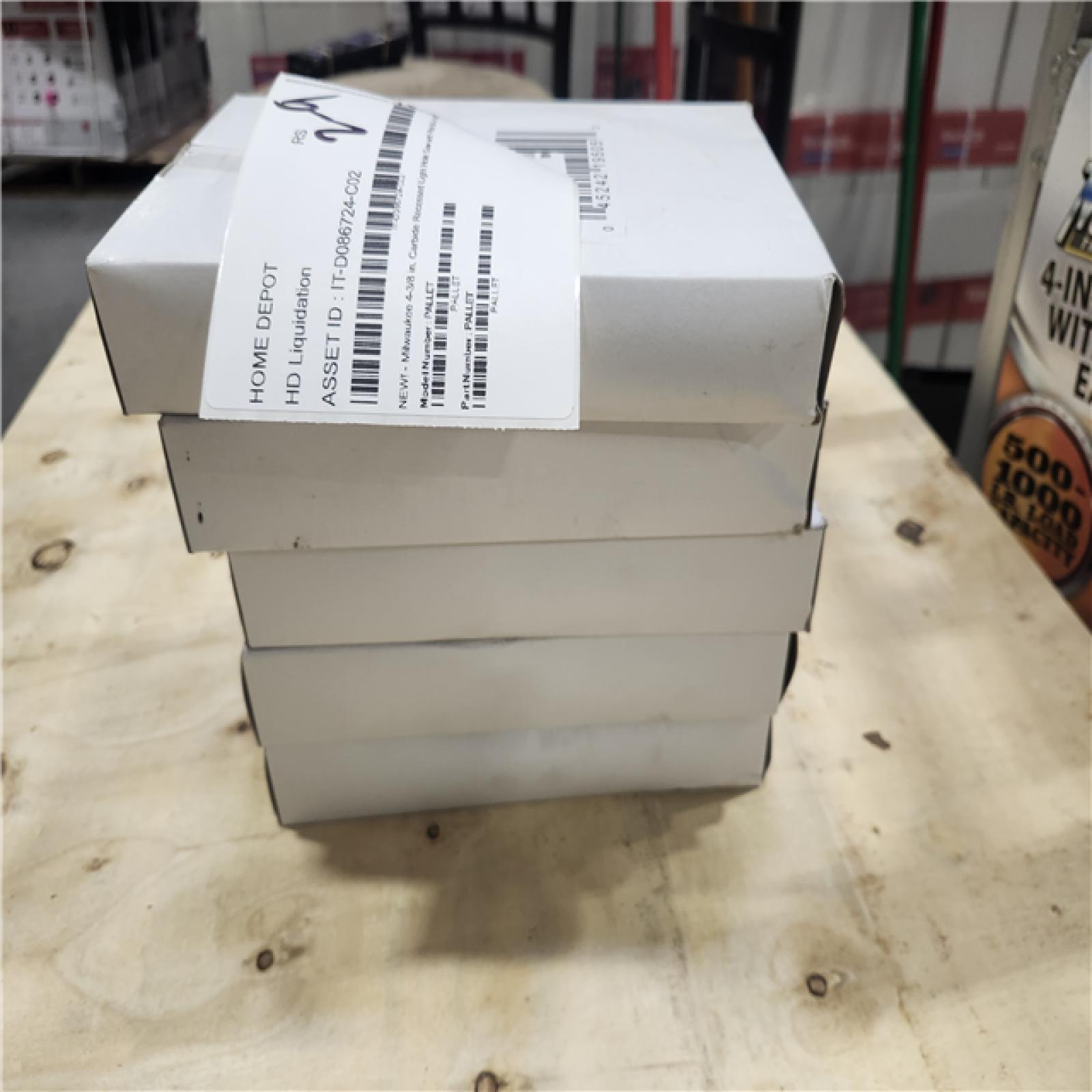 NEW! - Milwaukee 4-3/8 in. Carbide Recessed Light Hole Saw with Pilot Bit -(4 UNITS)