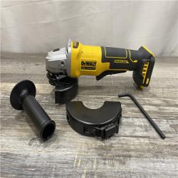 AS-IS DEWALT 20V MAX Cordless Brushless 4-1/2 in. Angle Grinder with Paddle Switch (Tool Only)